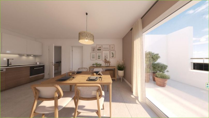 A louer APPARTEMENT T3 69 M2 TERRASSE BORD DE MER AJACCIO