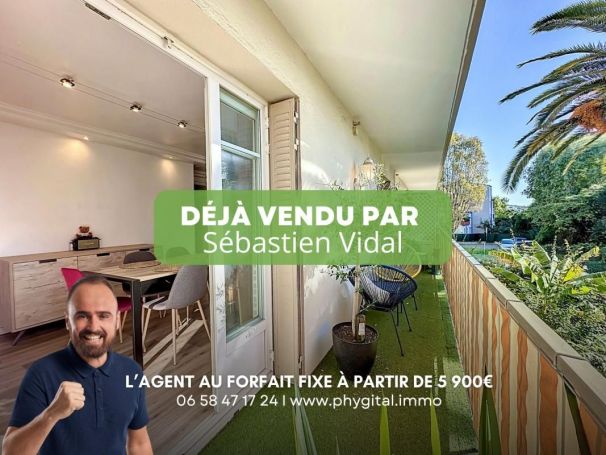 A vendre APPARTEMENT T3 69 M2 TERRASSE BORD DE MER CANNES