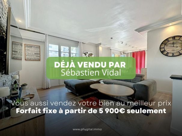A vendre APPARTEMENT T3 69 M2 TERRASSE BORD DE MER CANNES