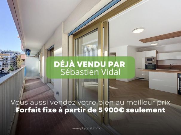 A louer APPARTEMENT T4 105 M2 TERRASSE BORD DE MER ANTIBES