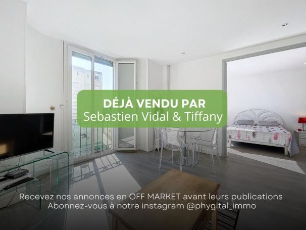 A louer APPARTEMENT T2 48 M2 PLAGE à PIED ANTIBES