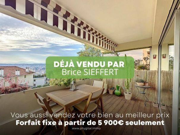 A louer APPARTEMENT T3 80 M2 TERRASSE BORD DE MER NICE