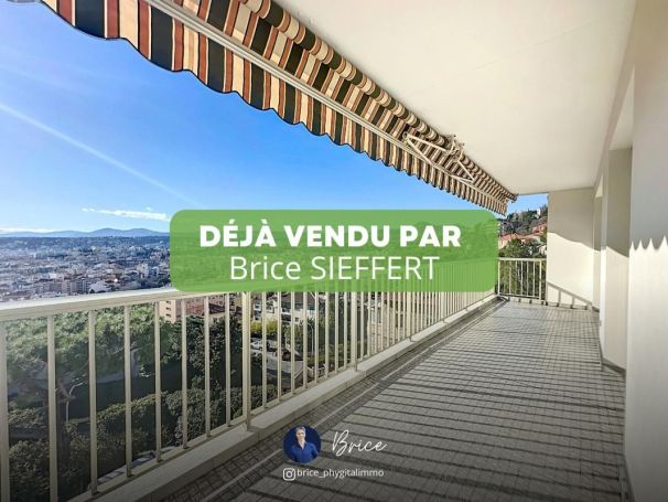 A louer APPARTEMENT DE PRESTIGE T2 52 M2 TERRASSE BORD DE MER NICE