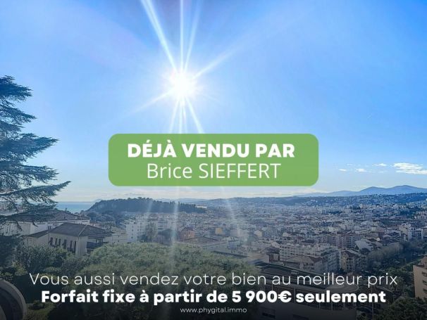 A louer APPARTEMENT DE PRESTIGE T2 52 M2 TERRASSE BORD DE MER NICE