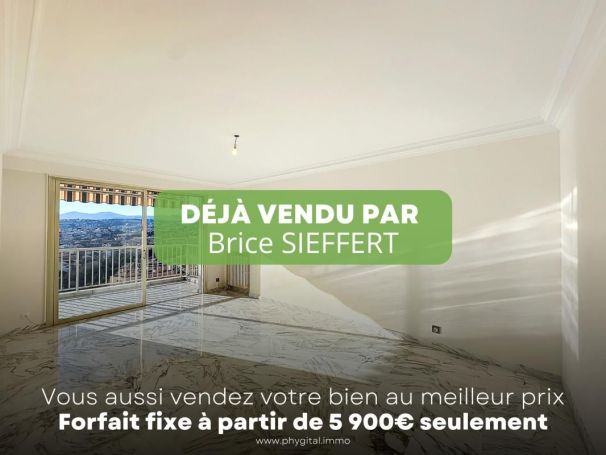 A louer APPARTEMENT DE PRESTIGE T2 52 M2 TERRASSE BORD DE MER NICE