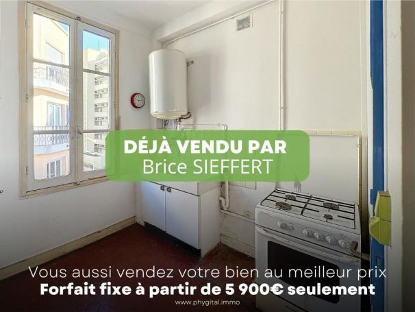 A louer APPARTEMENT T2 33 M2 BORD DE MER NICE