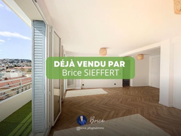 A louer APPARTEMENT T3 67 M2 TERRASSE BORD DE MER NICE