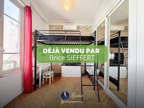 A louer STUDIO  23 M2 BORD DE MER NICE