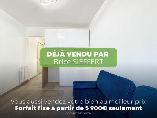 A louer STUDIO  26 M2 BORD DE MER NICE