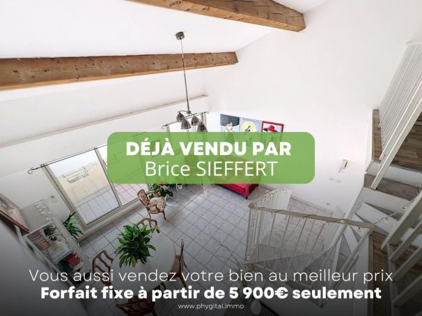 A louer APPARTEMENT DUPLEX T2 53 M2 BORD DE MER NICE