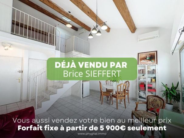 A louer APPARTEMENT DUPLEX T2 53 M2 BORD DE MER NICE