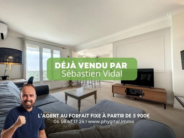 A louer APPARTEMENT T3 58 M2 BORD DE MER ANTIBES