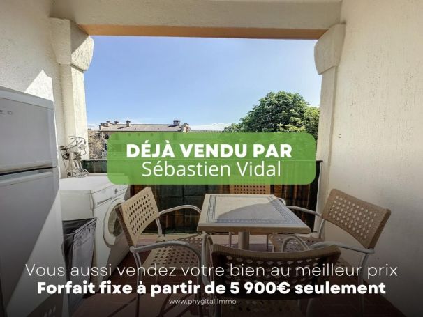 A louer STUDIO  20 M2 TERRASSE BORD DE MER VILLENEUVE LOUBET