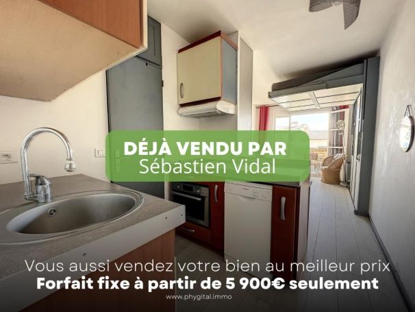 A louer STUDIO  20 M2 TERRASSE BORD DE MER VILLENEUVE LOUBET