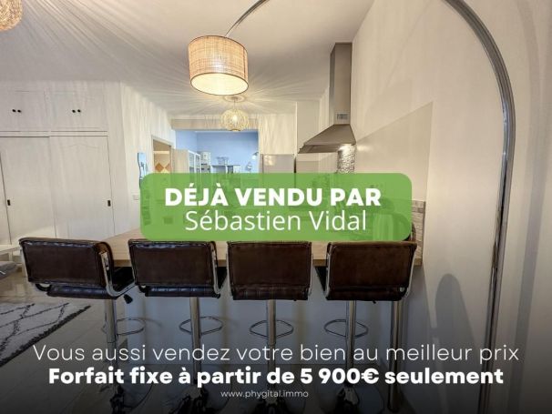 A louer STUDIO  31 M2 BORD DE MER ANTIBES