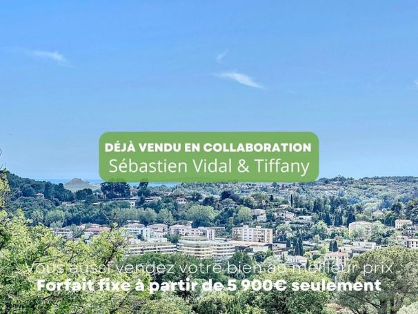 A louer APPARTEMENT T3 66 M2 TERRASSE BORD DE MER CAGNES SUR MER