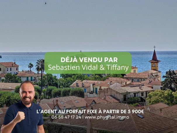 A louer APPARTEMENT T3 68 M2 TERRASSE VUE MER CAGNES SUR MER