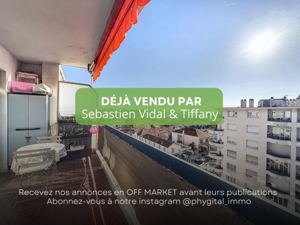 A louer APPARTEMENT T3 68 M2 TERRASSE VUE MER CAGNES SUR MER