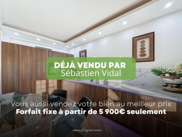 A louer APPARTEMENT T2 50 M2 BORD DE MER JUAN LES PINS