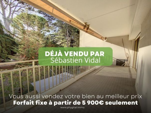 A louer APPARTEMENT T3 63 M2 TERRASSE BORD DE MER CANNES