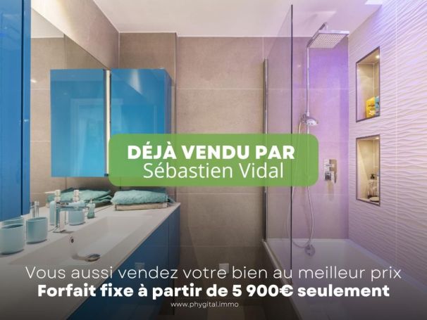 A louer APPARTEMENT T3 65 M2  CARROS