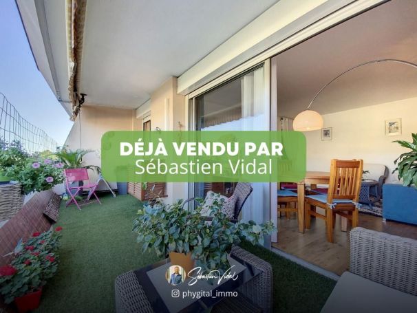 A louer STUDIO  34 M2 TERRASSE BORD DE MER LE CANNET