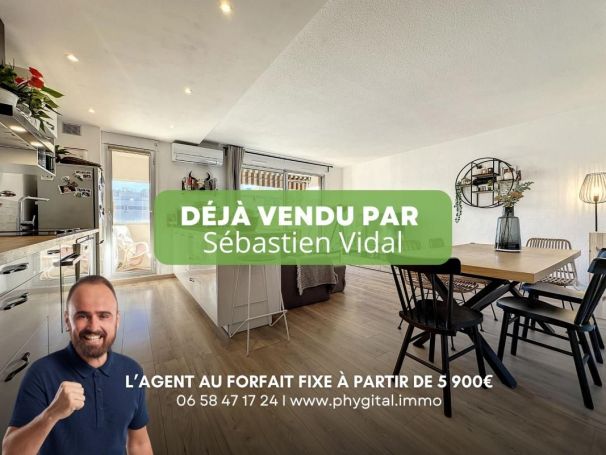A louer APPARTEMENT T3 67 M2 TERRASSE BORD DE MER SAINT LAURENT DU VAR
