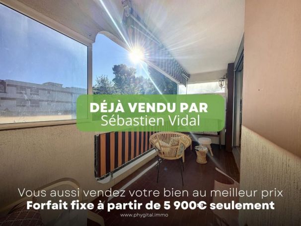 A louer APPARTEMENT T3 67 M2 TERRASSE BORD DE MER SAINT LAURENT DU VAR
