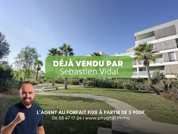 A louer APPARTEMENT T3 66 M2 TERRASSE BORD DE MER SAINT LAURENT DU VAR
