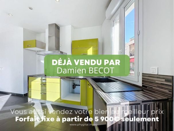 A louer APPARTEMENT T3 60 M2 BORD DE MER NICE