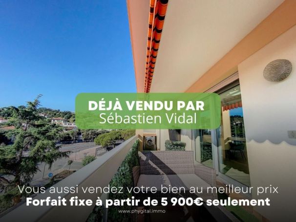 A louer APPARTEMENT NEUF T3 69 M2 TERRASSE BORD DE MER ANTIBES