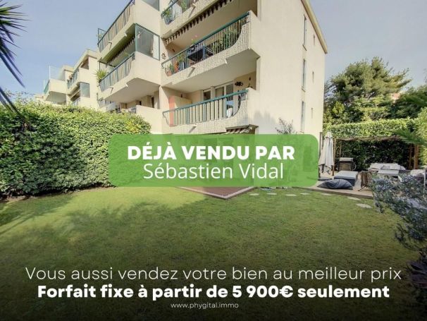 A louer APPARTEMENT T3 62 M2 TERRASSE BORD DE MER ANTIBES