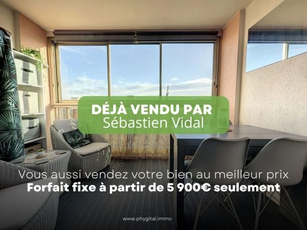 A louer APPARTEMENT T2 34 M2 TERRASSE BORD DE MER ANTIBES