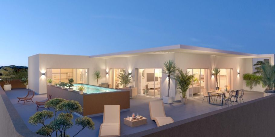 A louer APPARTEMENT DE PRESTIGE T3 126 M2 TERRASSE  BAILLARGUES