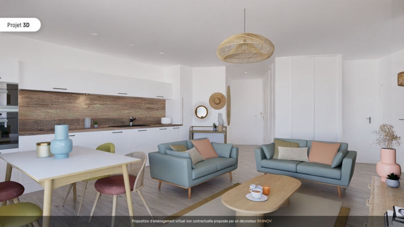A louer APPARTEMENT NEUF T3 60 M2 TERRASSE BORD DE MER LA PALMYRE