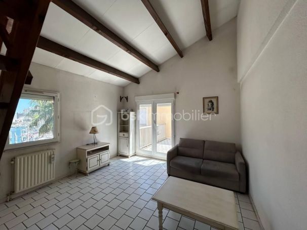 A vendre Jolis T2 48mÂ² + mezzanine et terrasse avec vue sur le port de CARNON 34 34130 Carnon Plage