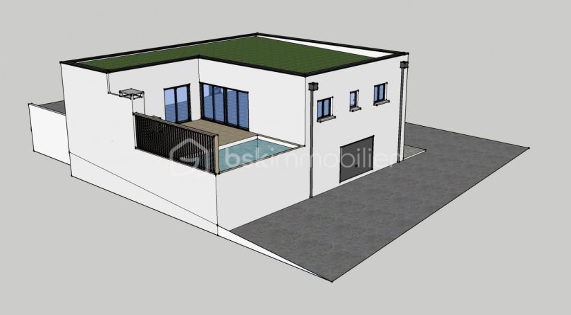 A louer MAISON  CONTEMPORAINE  SAINT CHRISTOL LES ALES