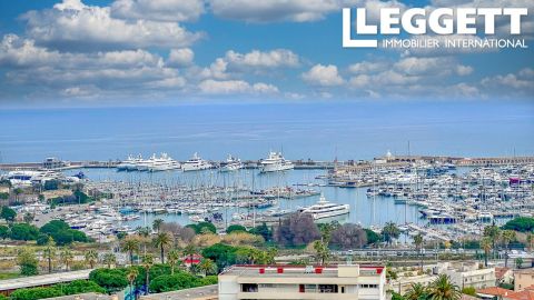 A louer APPARTEMENT T3 88 M2 VUE MER ANTIBES