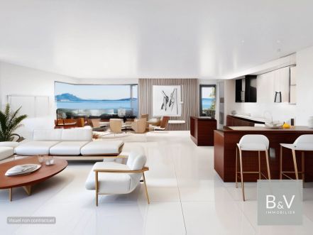 Appartement d?exception avec terrasse panoramique et vue mer  