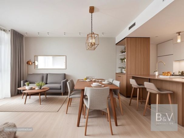 A vendre Appartement T3 60 M² VUE MER VILLEUNEUVE LOUBET