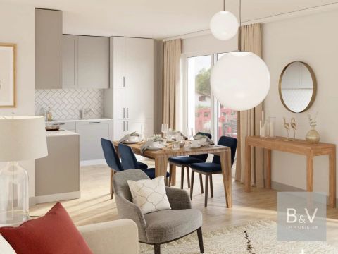 A vendre APPARTEMENT DE PRESTIGE T4 92 M2 BORD DE MER BIDART