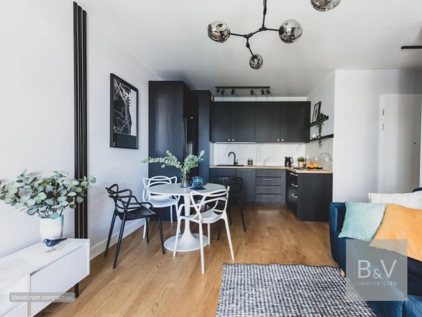 A vendre APPARTEMENT DE PRESTIGE T2 43 M2 TERRASSE BORD DE MER ANGLET