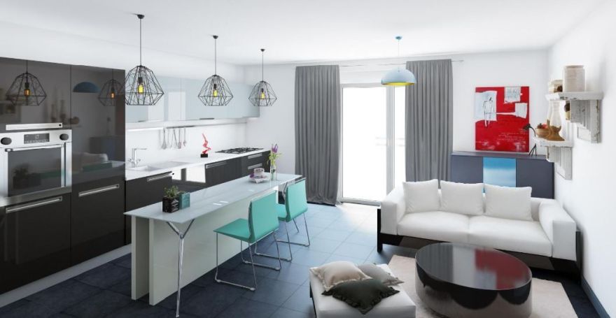 A louer STUDIO NEUF  29 M2 TERRASSE BORD DE MER AJACCIO