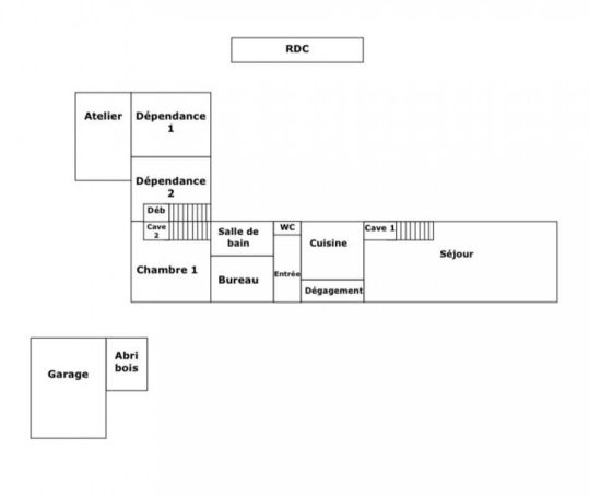 A louer MAISON  DE MAîTRE  AUTHIE