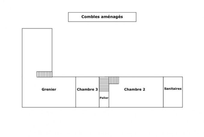 A louer MAISON  DE MAîTRE  AUTHIE