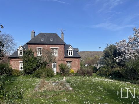 A louer MAISON  DE MAîTRE BORD DE MER CANY BARVILLE Commerces et tous services, plage Veulettes/Mer à 8 km