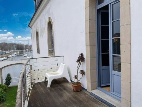 vente Triplex vue sur la rivière de Pont-l'Abbé Avec Locataire en Place