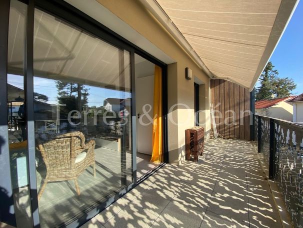 A louer APPARTEMENT T2 42 M2 TERRASSE BORD DE MER CAPBRETON commerces plages et transports
