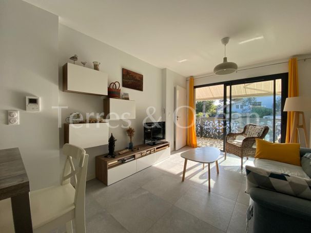 A louer APPARTEMENT T2 42 M2 TERRASSE BORD DE MER CAPBRETON commerces plages et transports