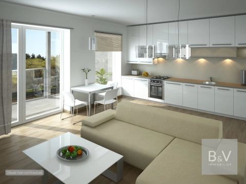 A vendre APPARTEMENT T3 66 m² vue mer et montagne MENTON